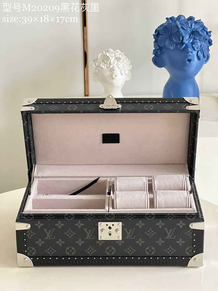 Louis Vuitton Coffret Accessoires Monogram Eclipse Canvas M44127 Beige - Default Title - View 1