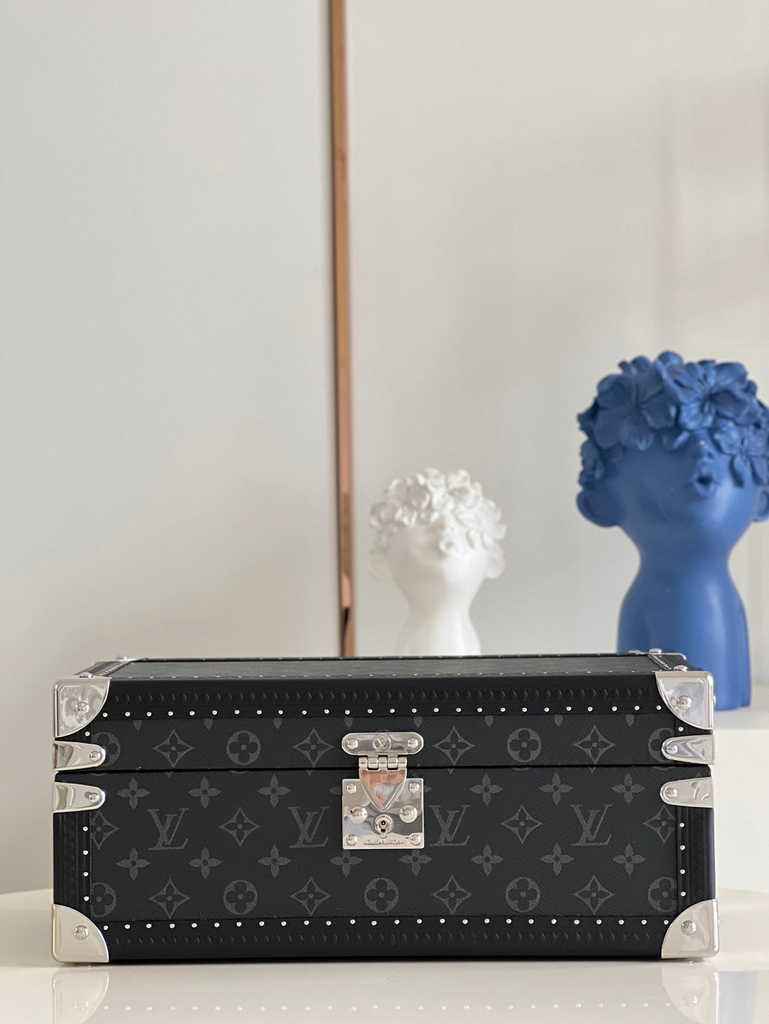 Louis Vuitton Coffret Accessoires Monogram Eclipse Canvas M44127 Beige - Default Title - View 3