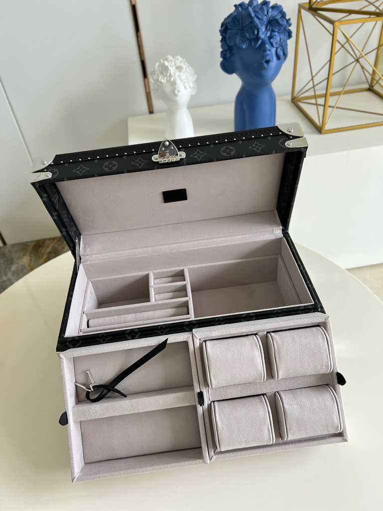Louis Vuitton Coffret Accessoires Monogram Eclipse Canvas M44127 Beige - Default Title - View 2