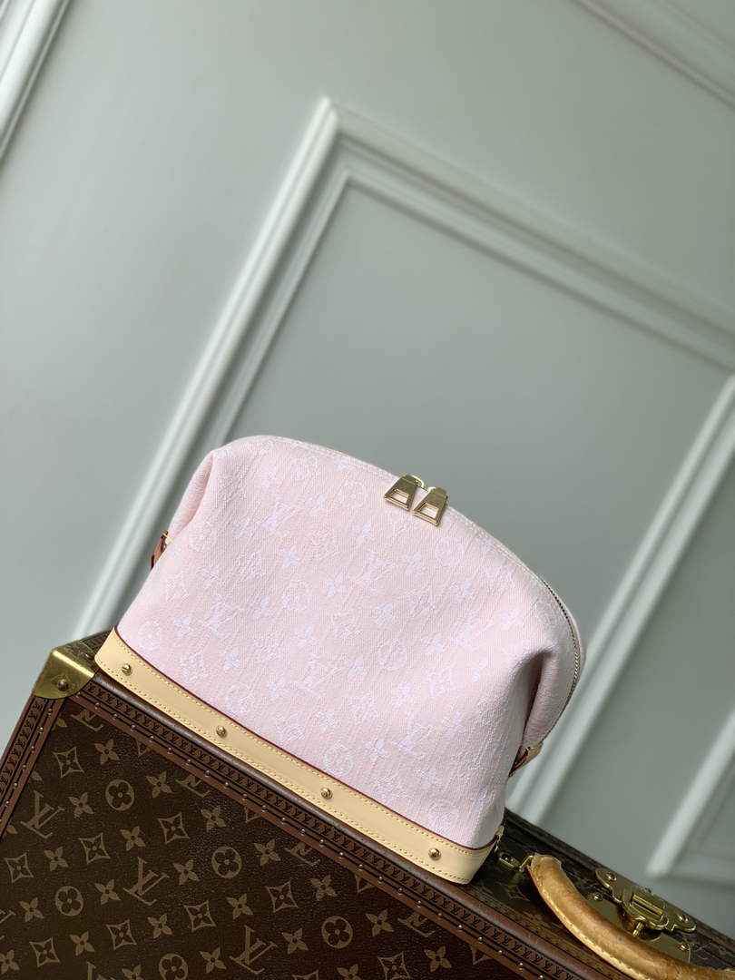 Louis Vuitton Cosmetic Pouch GM M13750 Light Pink