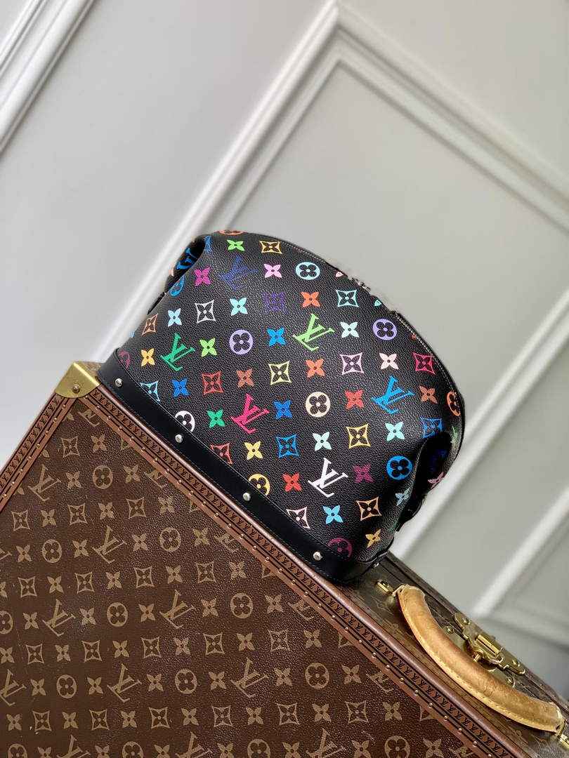 Louis Vuitton LV x TM Cosmetic Pouch GM M13743 Black