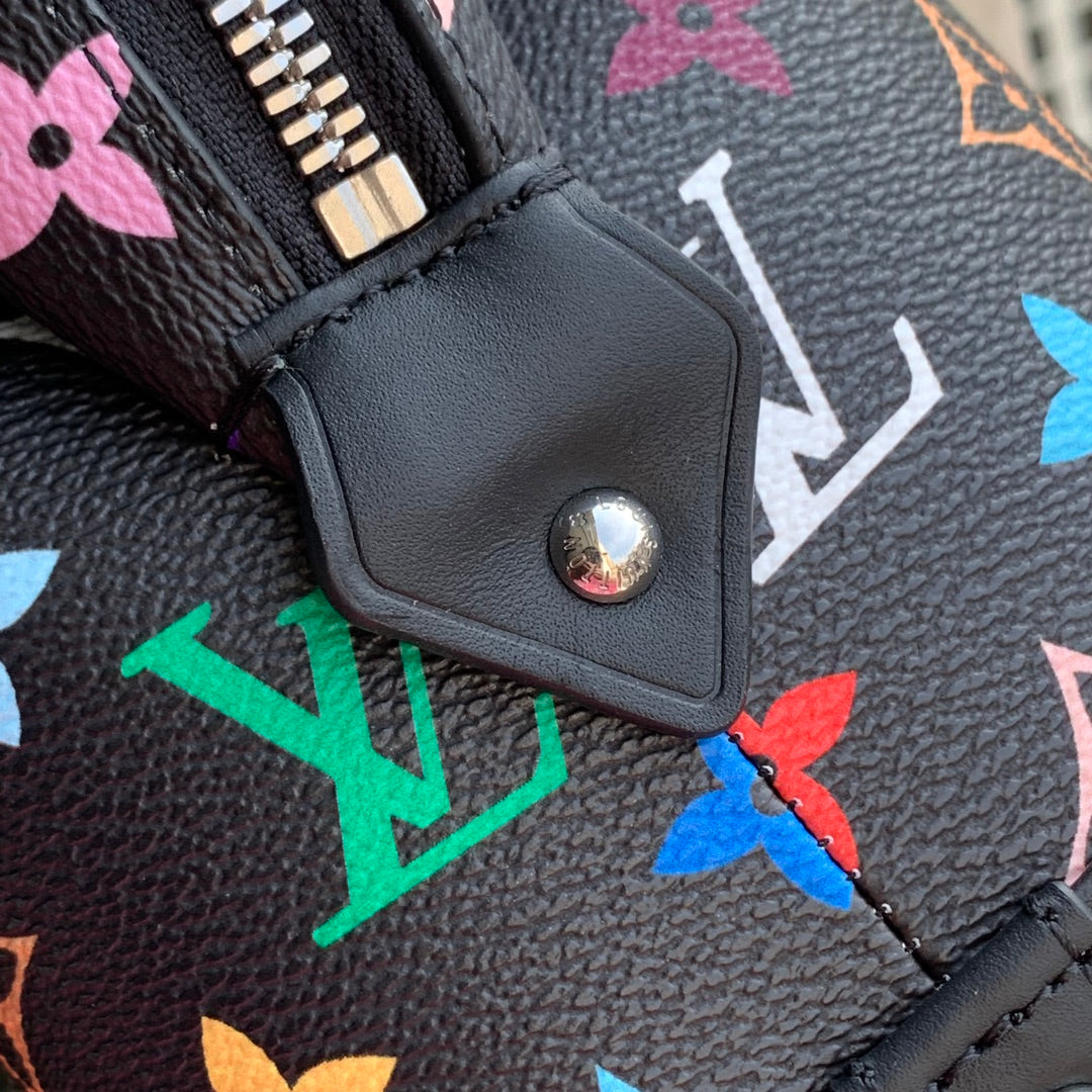 Louis Vuitton LV x TM Cosmetic Pouch GM M13743 Black