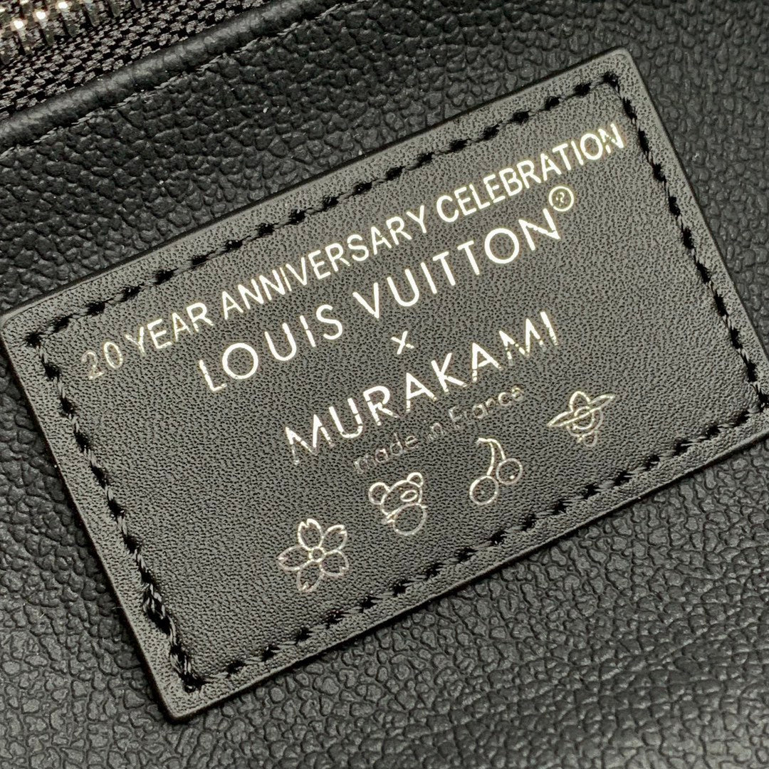 Louis Vuitton LV x TM Cosmetic Pouch GM M13743 Black