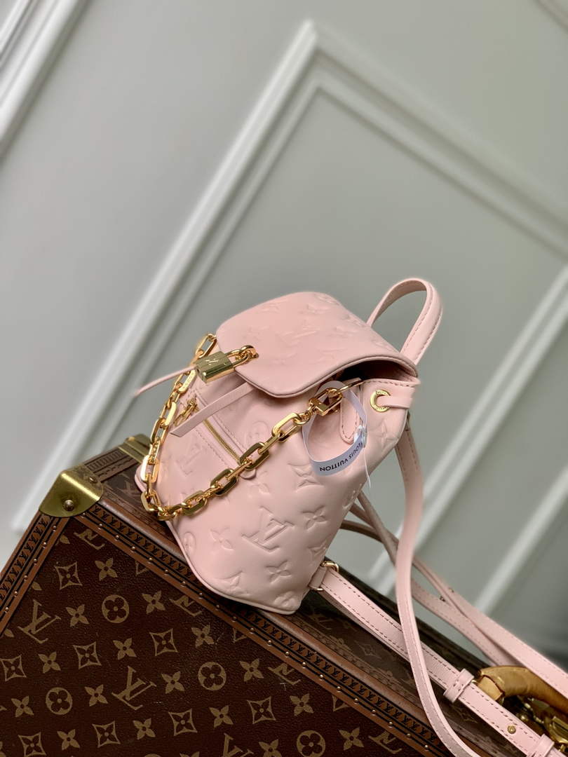 Louis Vuitton Coussin Backpack Mini Bag M13389 Pink