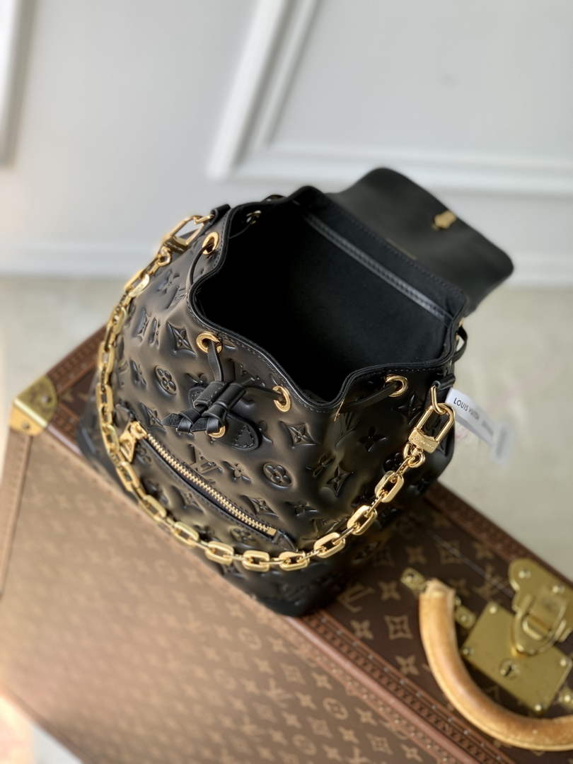 Louis Vuitton Coussin Backpack PM Bag M13357 Black