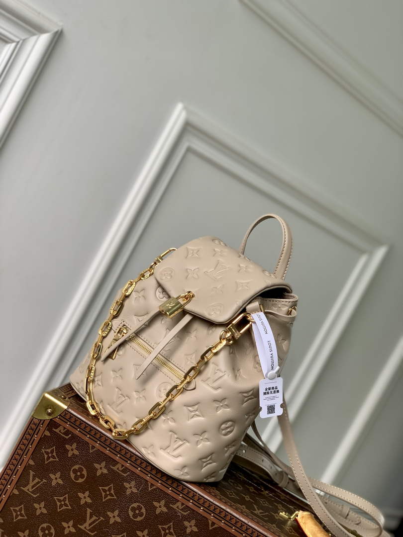 Louis Vuitton Coussin Backpack PM Bag M13358 Gray