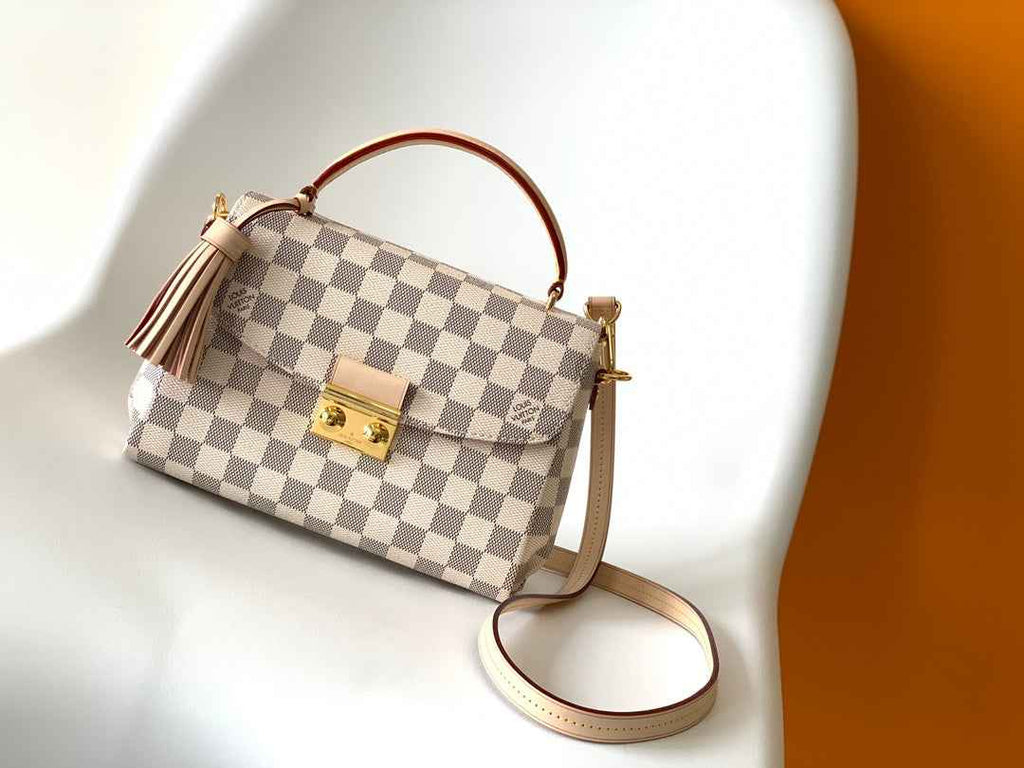 Louis Vuitton Croisette Bag N41581 Damier Azur Canvas - Default Title - View 1