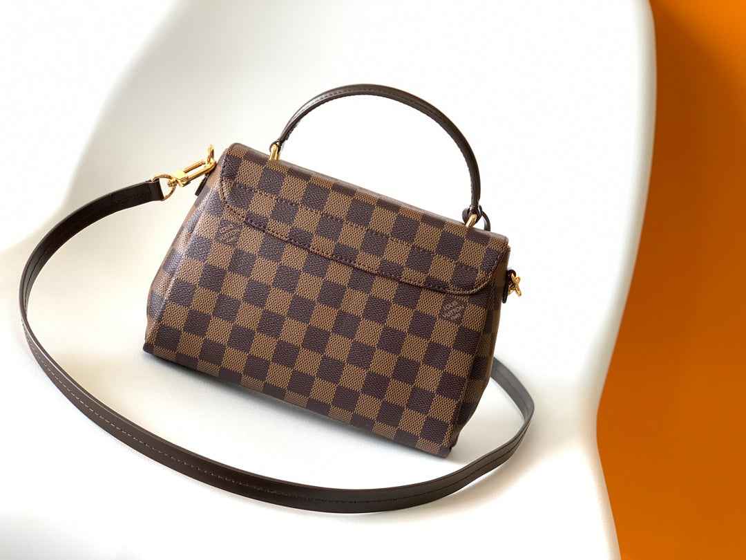 Louis Vuitton Croisette Damier Ebene Compact Crossbody N53000 - Default Title - View 2