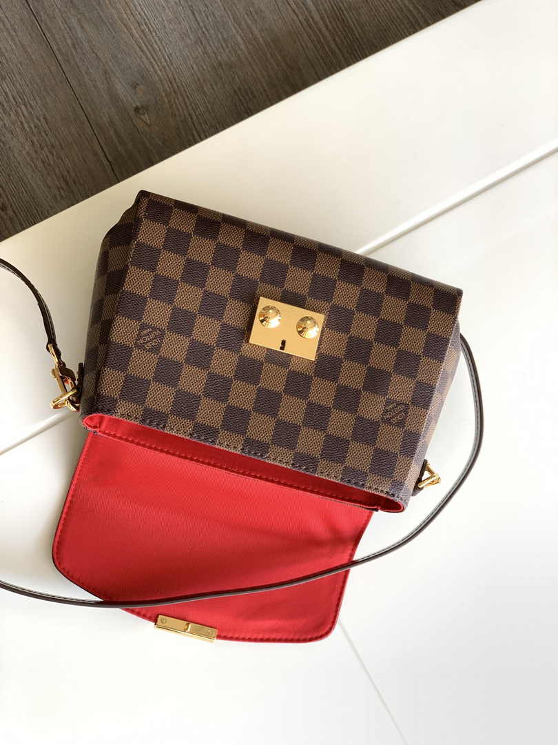 Louis Vuitton Croisette Damier Ebene Compact Crossbody N53000 - Default Title - View 7