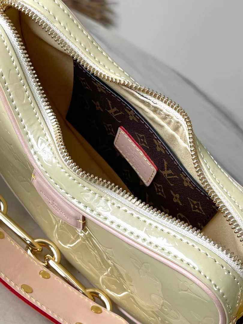 Louis Vuitton Croissant PM Bag M24020 Monogram Vernis Leather - Default Title - View 5