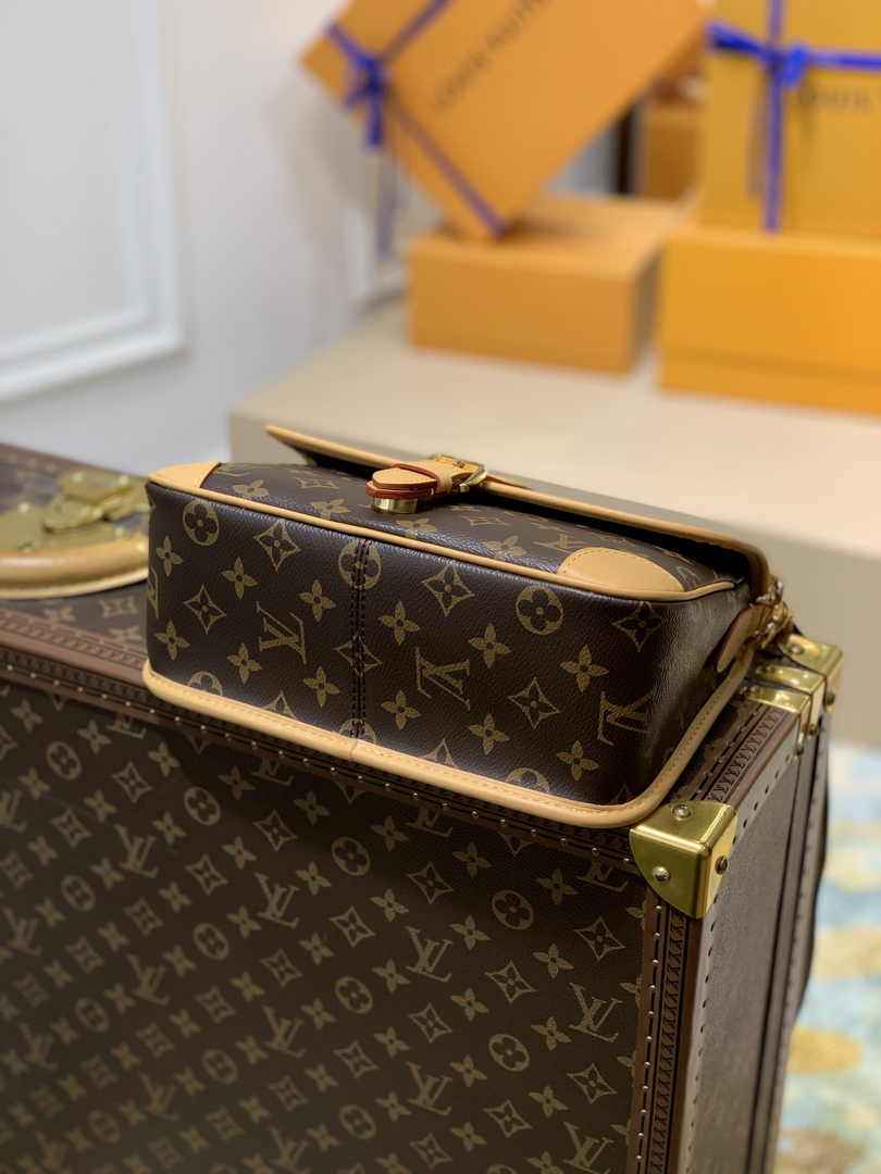 Louis Vuitton M45985 Diane Satchel Monogram Canvas - Default Title - View 5