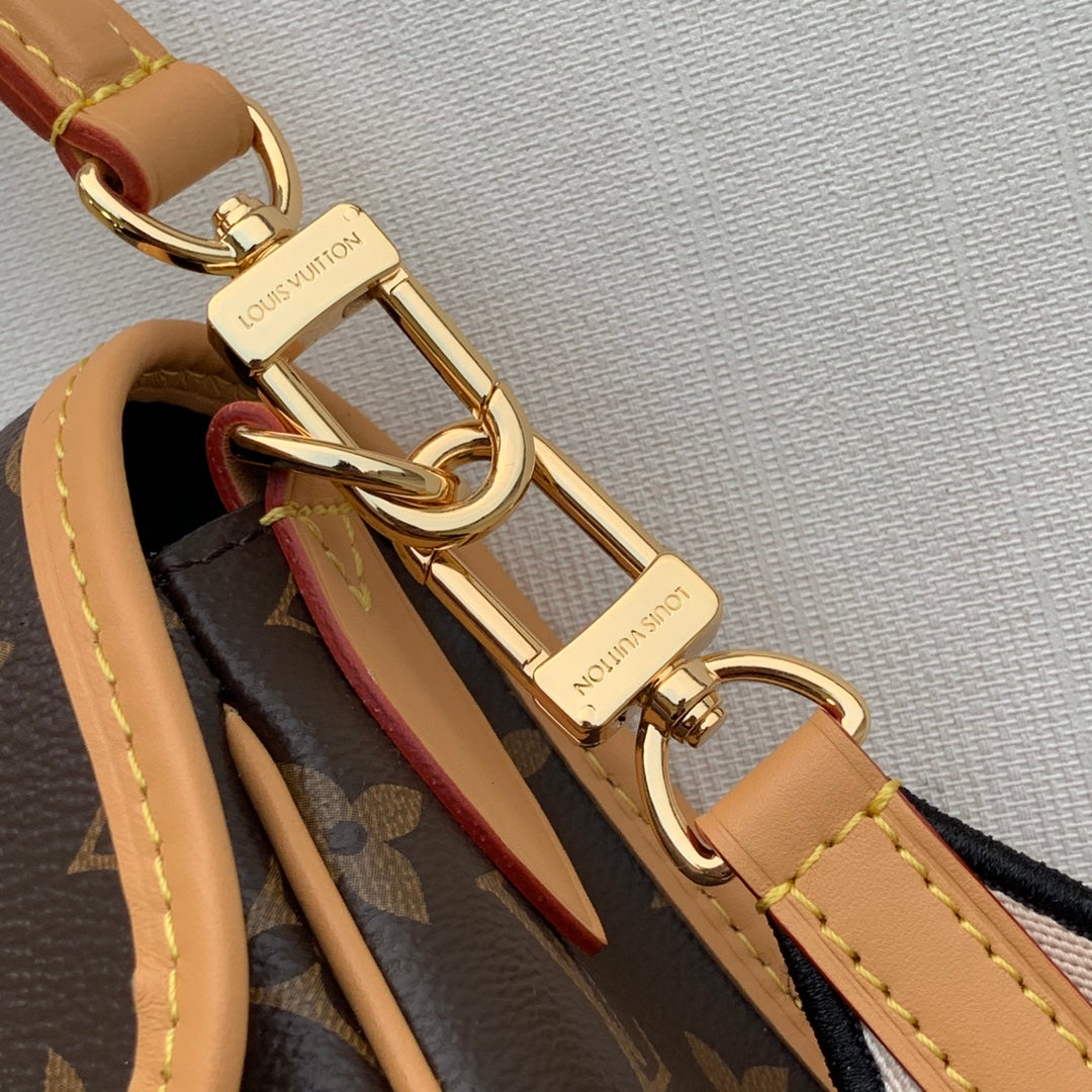 Louis Vuitton M45985 Diane Satchel Monogram Canvas - Default Title - View 7