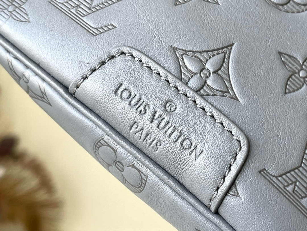 Louis Vuitton Discovery Bumbag M46108 Gray Leather