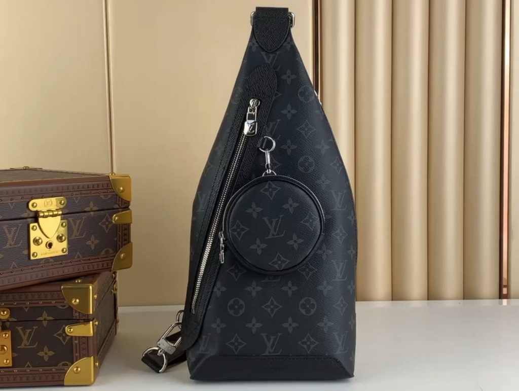 Louis Vuitton Duo Slingbag M30936 Black Monogram