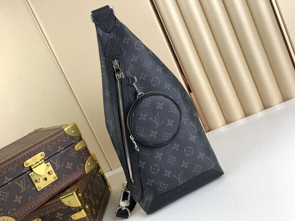 Louis Vuitton Duo Slingbag M30936 Black Monogram