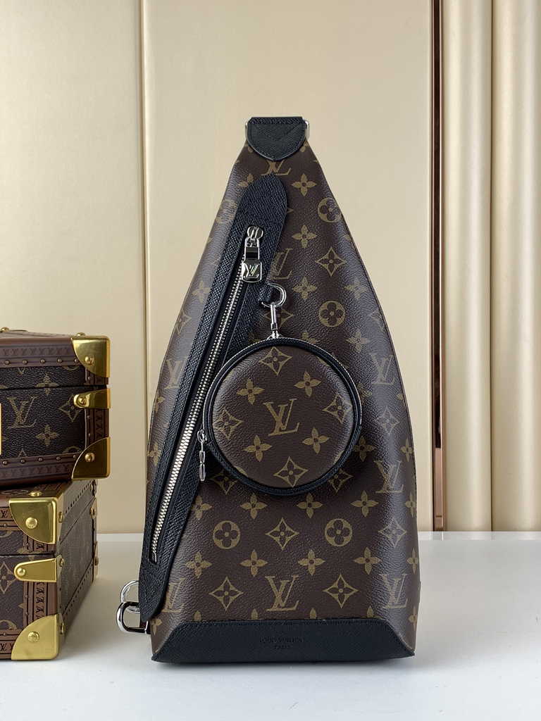 Louis Vuitton Duo Slingbag M30936 Monogram Black