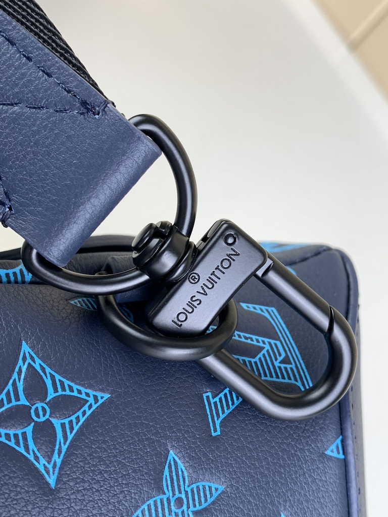 Louis Vuitton Duo Slingbag M46562 Navy River Blue Monogram