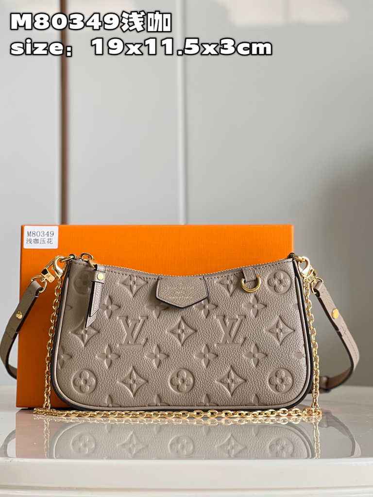 Louis Vuitton Easy Pouch On Strap Monogram Empreinte Leather M81862 - Default Title - View 1