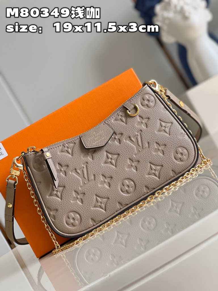 Louis Vuitton Easy Pouch On Strap Monogram Empreinte Leather M81862 - Default Title - View 2