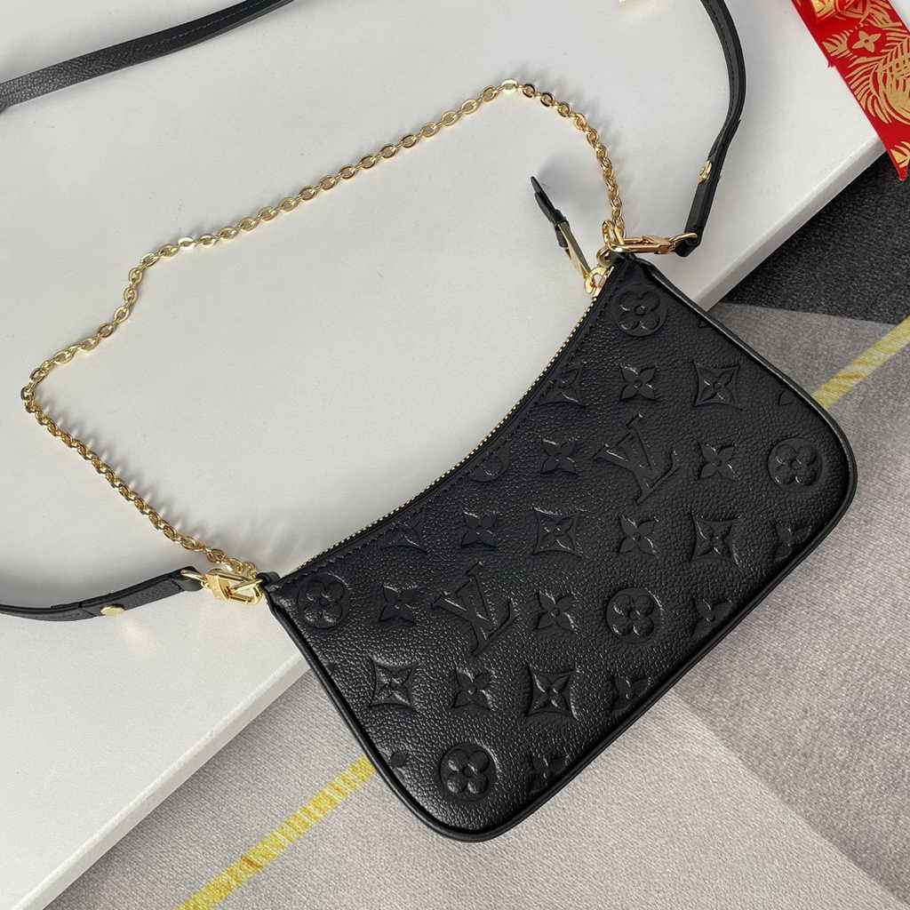 Louis Vuitton Easy Pouch On Strap Monogram Empreinte Leather M80349 - Default Title - View 3