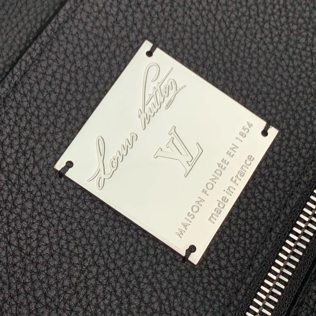 Louis Vuitton Georges Tote MM Bag M23153 black calfskin leather