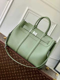 Louis Vuitton Georges Tote MM Bag M23154 green calfskin leather
