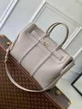 Louis Vuitton Georges Tote MM Bag M11664 Gray calfskin leather