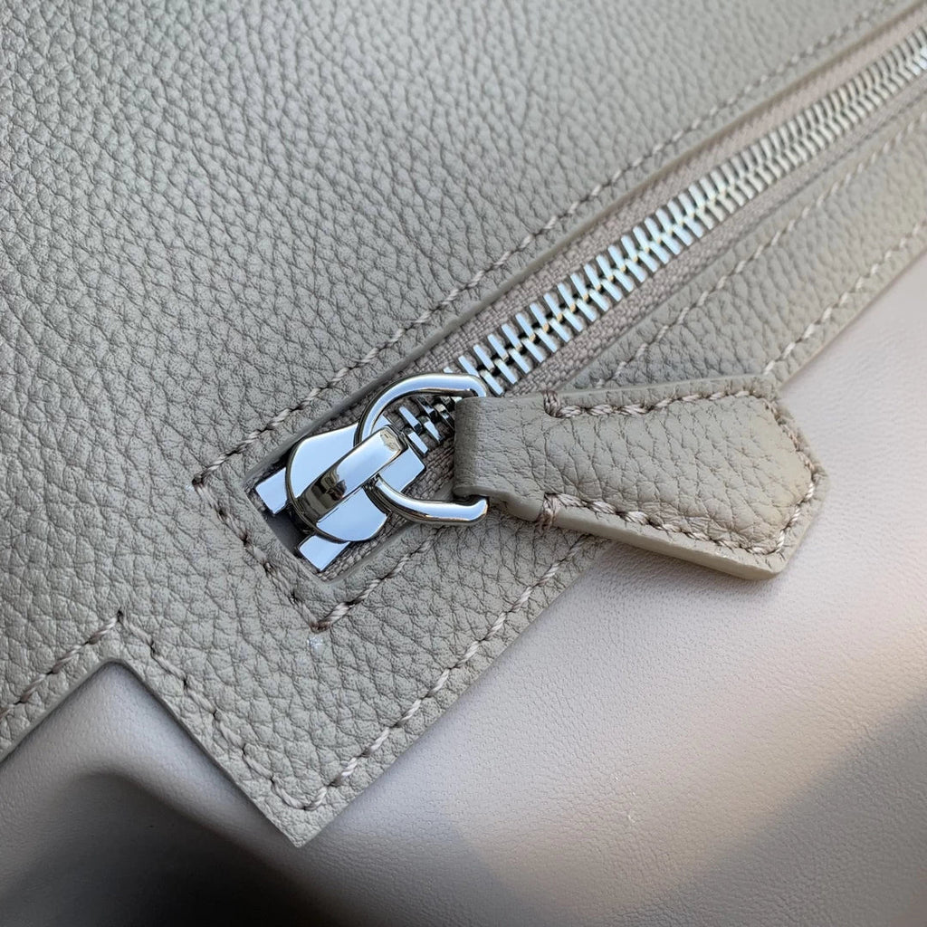 Louis Vuitton Georges Tote MM Bag M11664 Gray calfskin leather