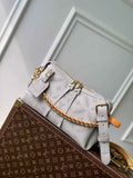 Louis Vuitton Hand It All PM Bag, M13157 Gray Mahina Leather
