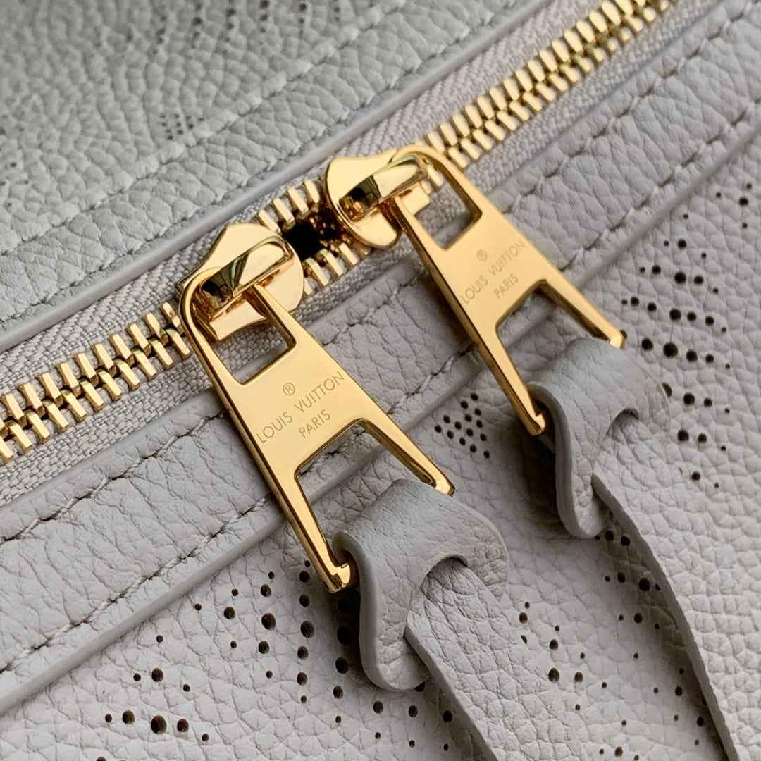Louis Vuitton Hand It All PM Bag, M13157 Gray Mahina Leather