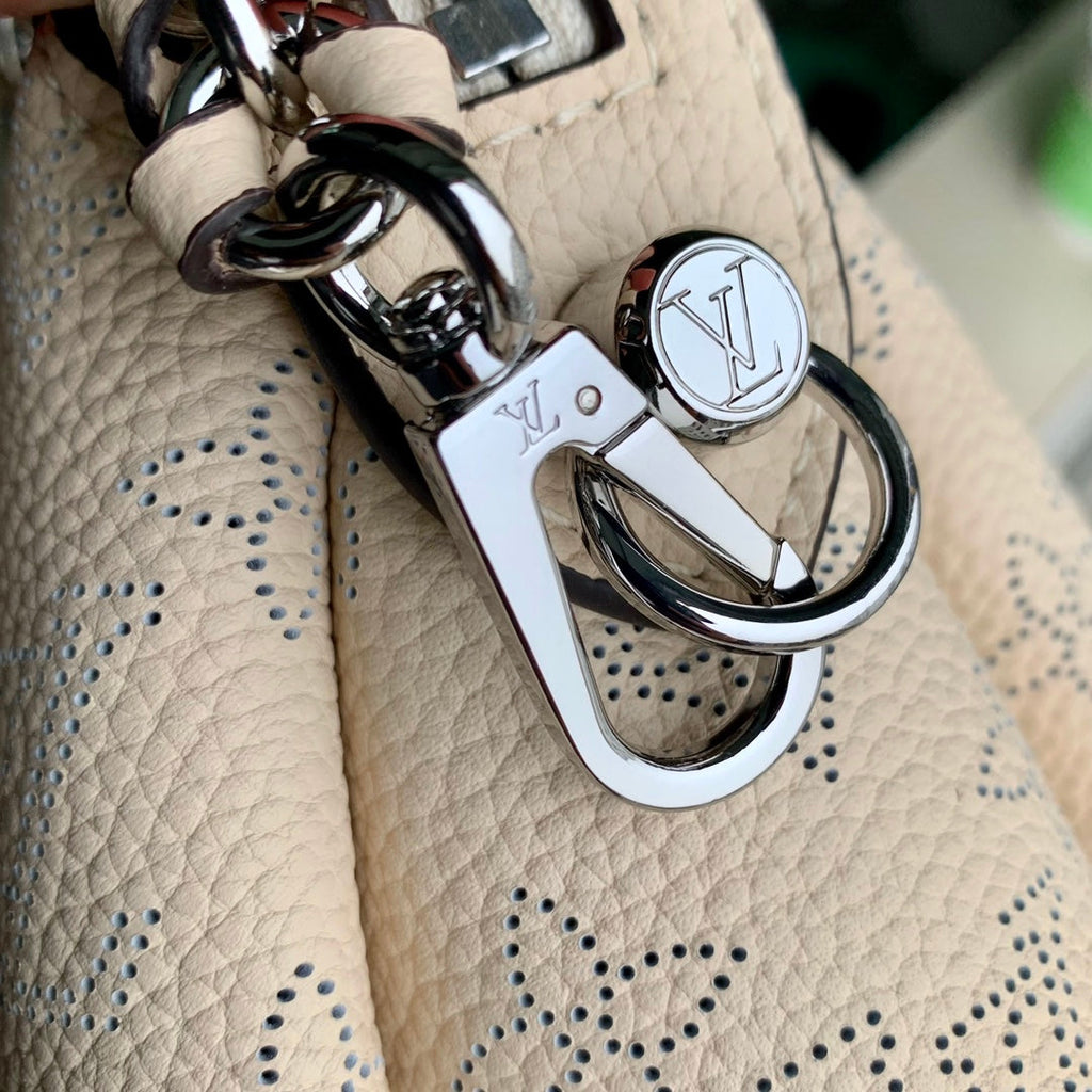 Louis Vuitton Hand It All PM Bag, M24114 Beige Mahina calfskin