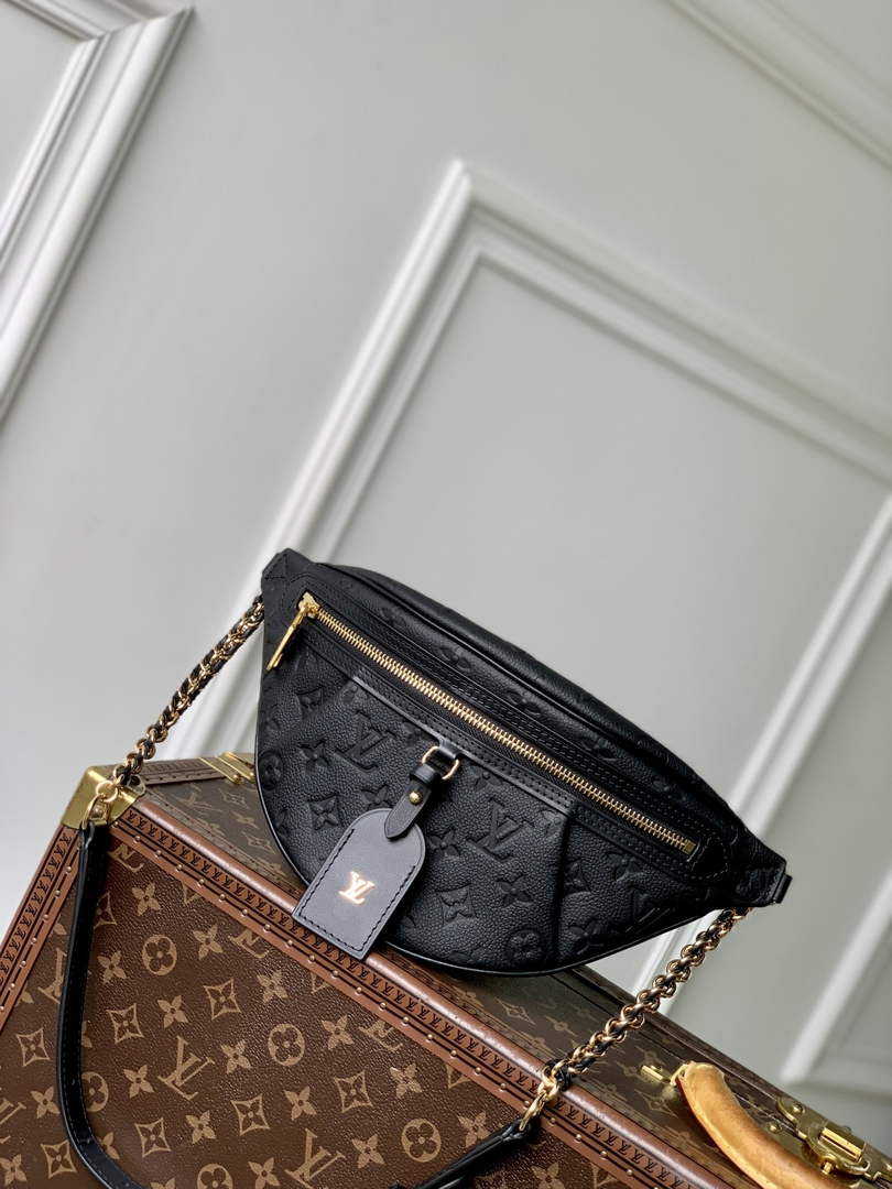 Louis Vuitton High Rise PM M14353 Black Leather
