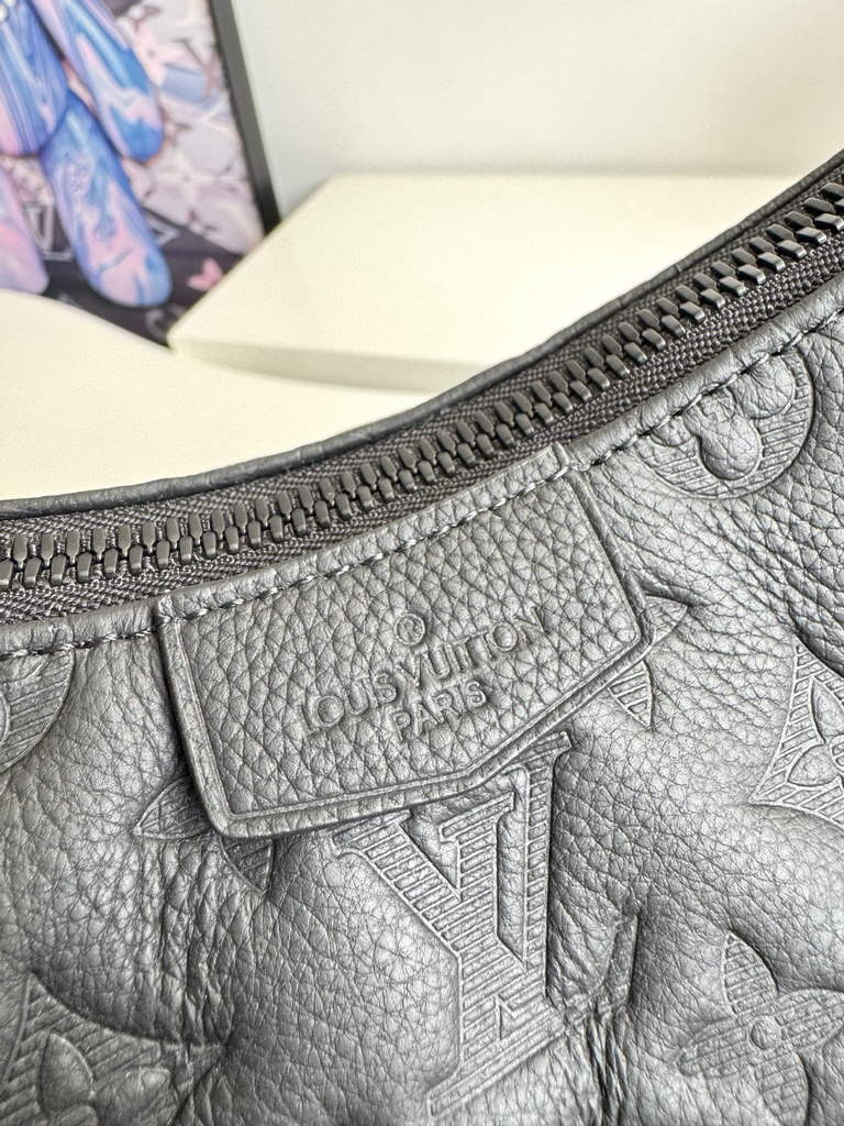 Louis Vuitton Hobo Cargo G65 M14778 Black Leather - Default Title - View 7