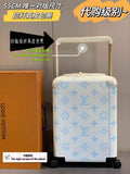 Louis Vuitton HORIZON 55 M11069 White Monogram Leather