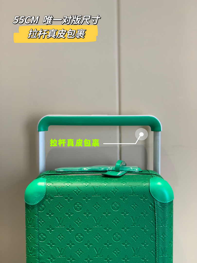 Louis Vuitton HORIZON 55 M23633 Green Monogram Leather