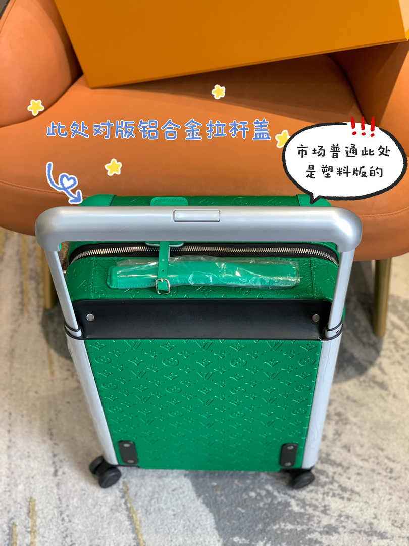 Louis Vuitton HORIZON 55 M23633 Green Monogram Leather