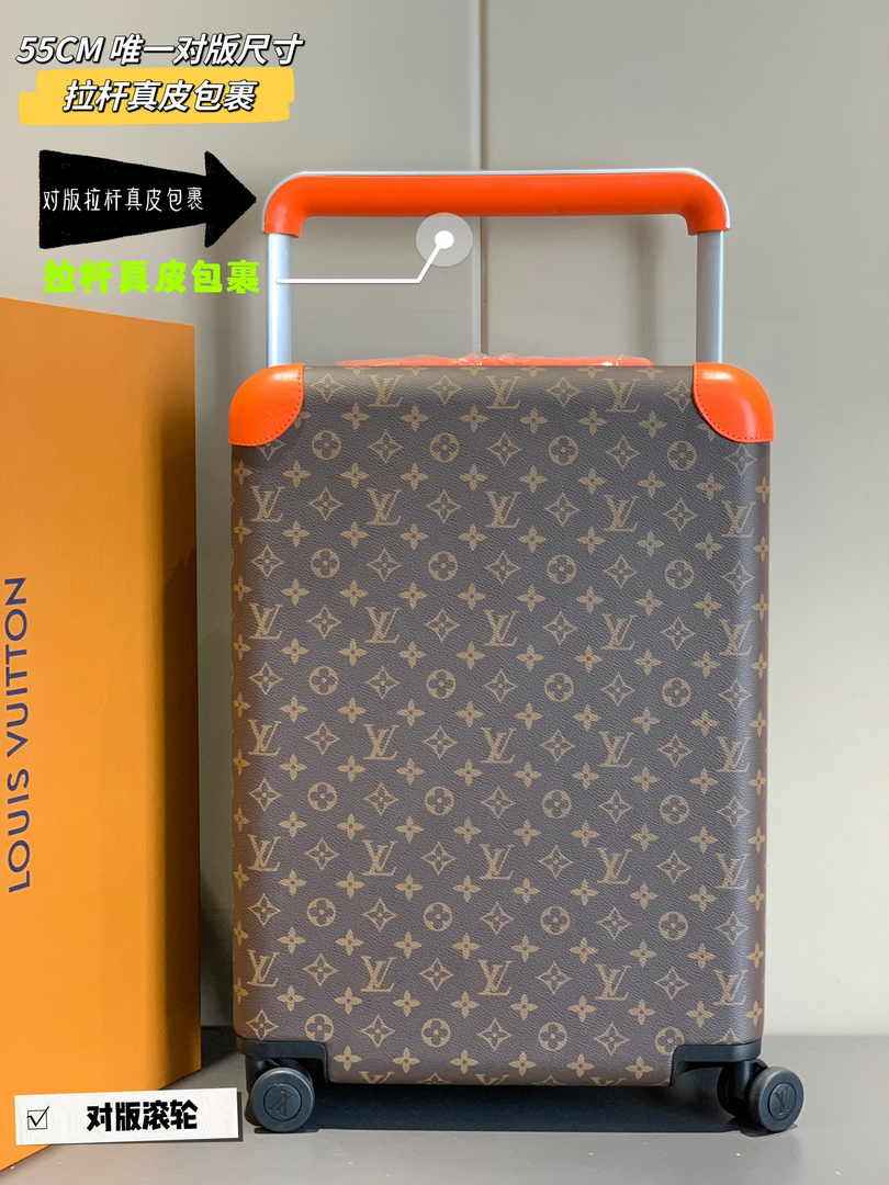 Louis Vuitton Horizon 55 M46777 Orange Monogram Canvas