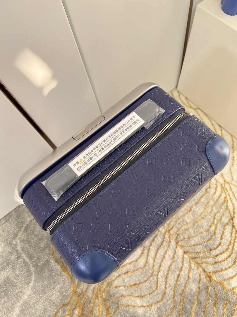 Louis Vuitton HORIZON 55 M10269 Blue Monogram Leather