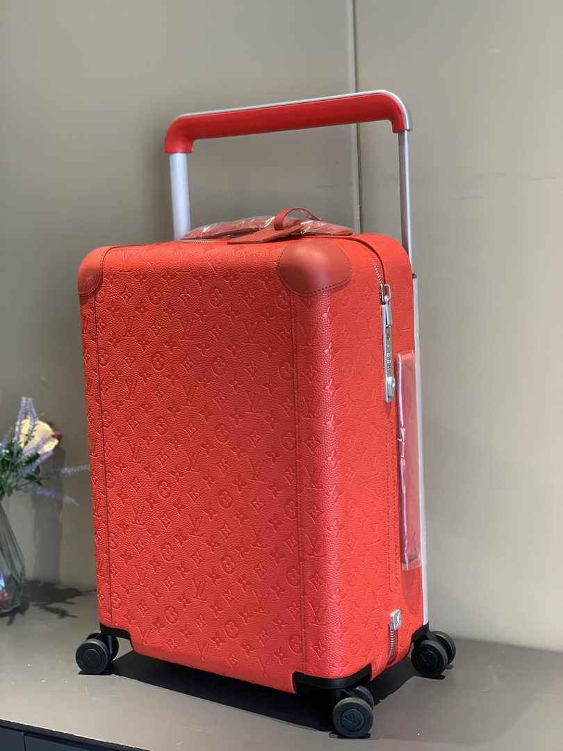 Louis Vuitton HORIZON 55 M23628 Red Monogram Leather