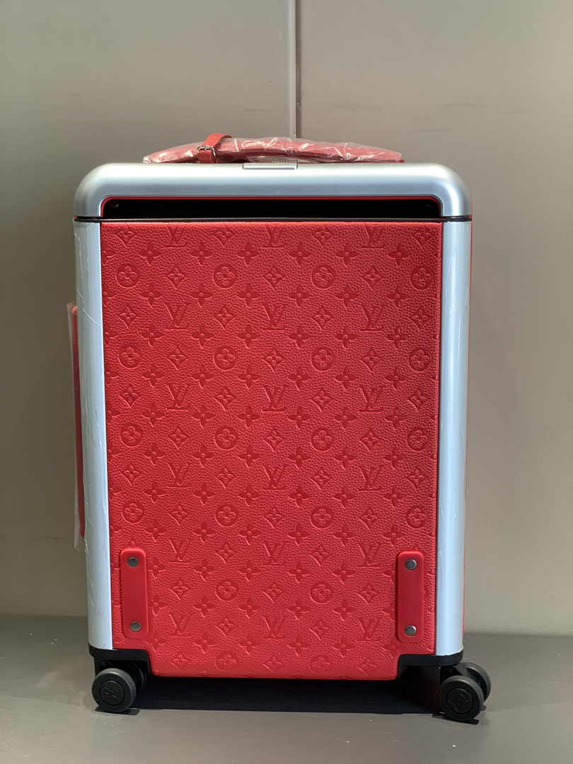 Louis Vuitton HORIZON 55 M23628 Red Monogram Leather