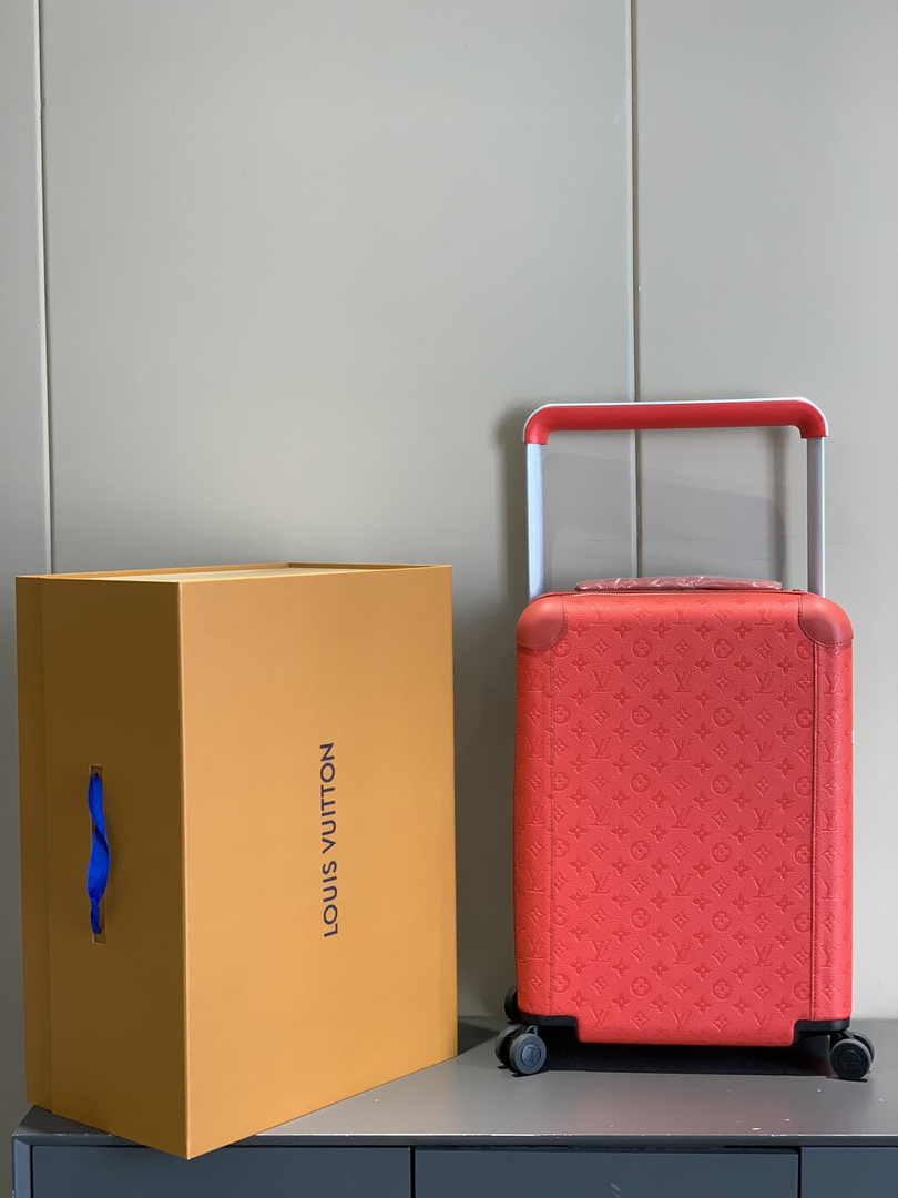 Louis Vuitton HORIZON 55 M23628 Red Monogram Leather