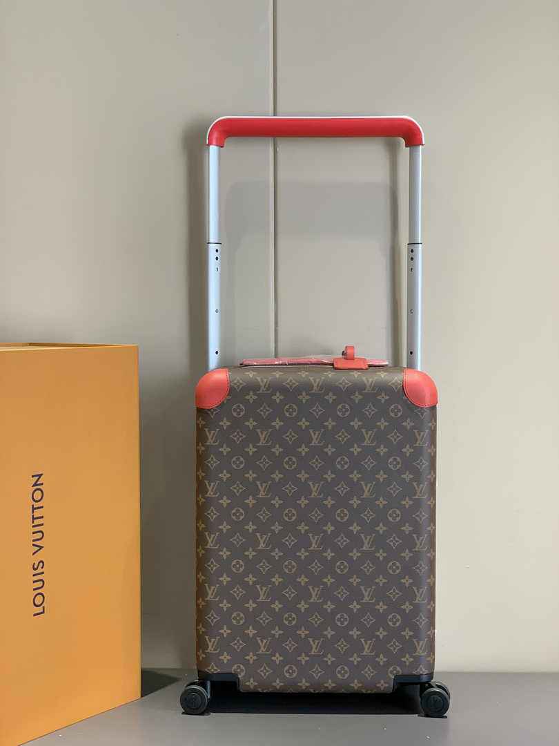 Louis Vuitton Horizon 55 M46778 Red Monogram Canvas