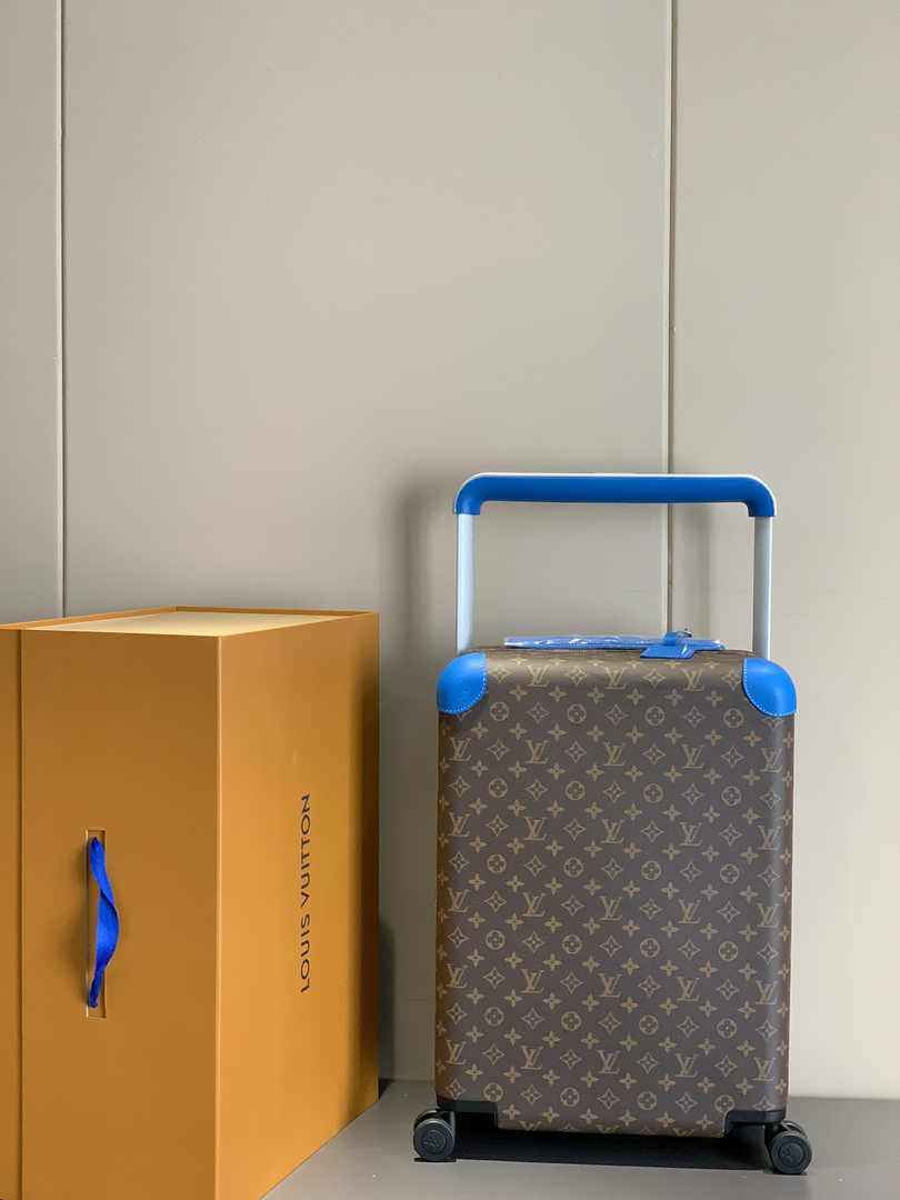 Louis Vuitton Horizon 55 M46779 Blue Monogram Canvas