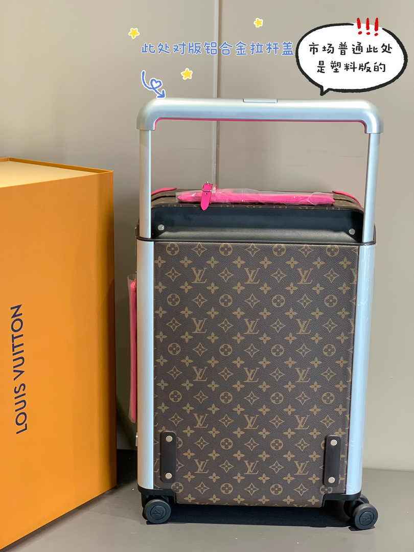 Louis Vuitton Horizon 55 M46780 Plum Monogram Canvas