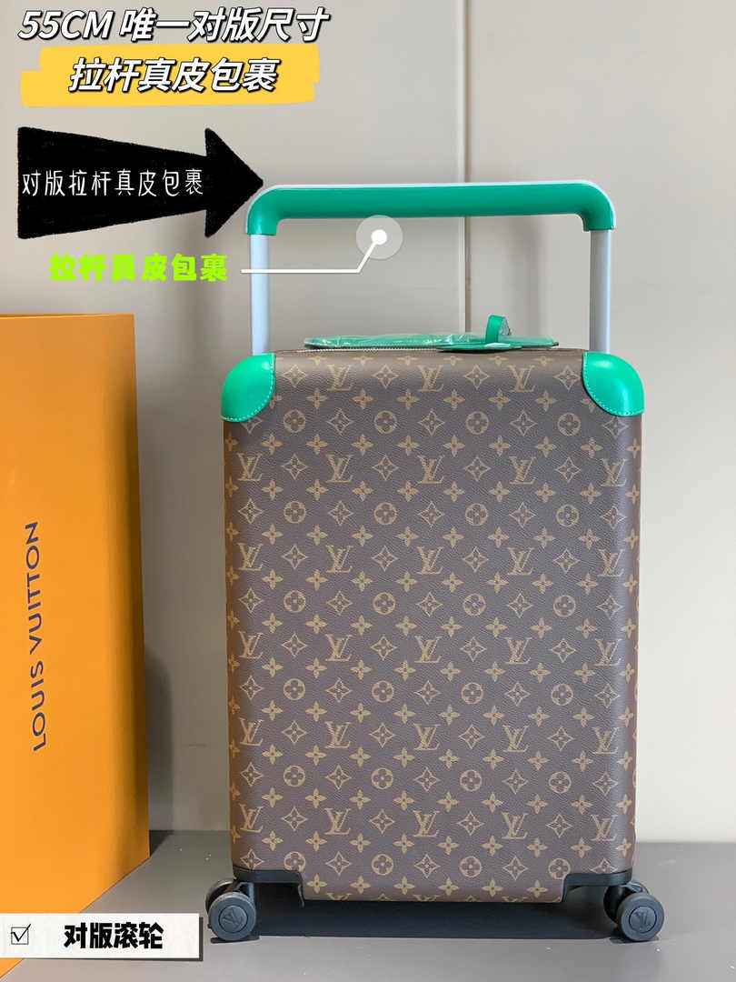 Louis Vuitton Horizon 55 M46781 Green Monogram Canvas