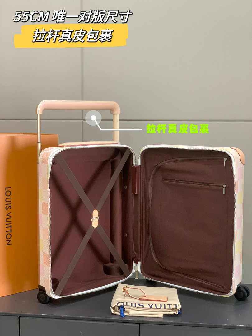 Louis Vuitton HORIZON 55 N40741 Peach Damierlicious coated canvas