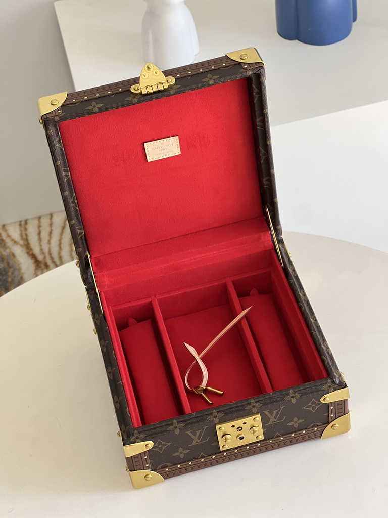 Louis Vuitton Jewelry Box Monogram Canvas M13513 Red - Default Title - View 3