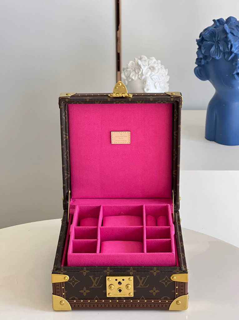 Louis Vuitton Jewelry Box Monogram Canvas M20040 Plum - Default Title - View 1