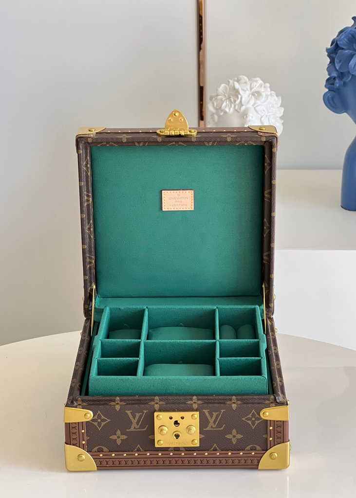 Louis Vuitton Jewelry Box Monogram Canvas M20040 Green - Default Title - View 1