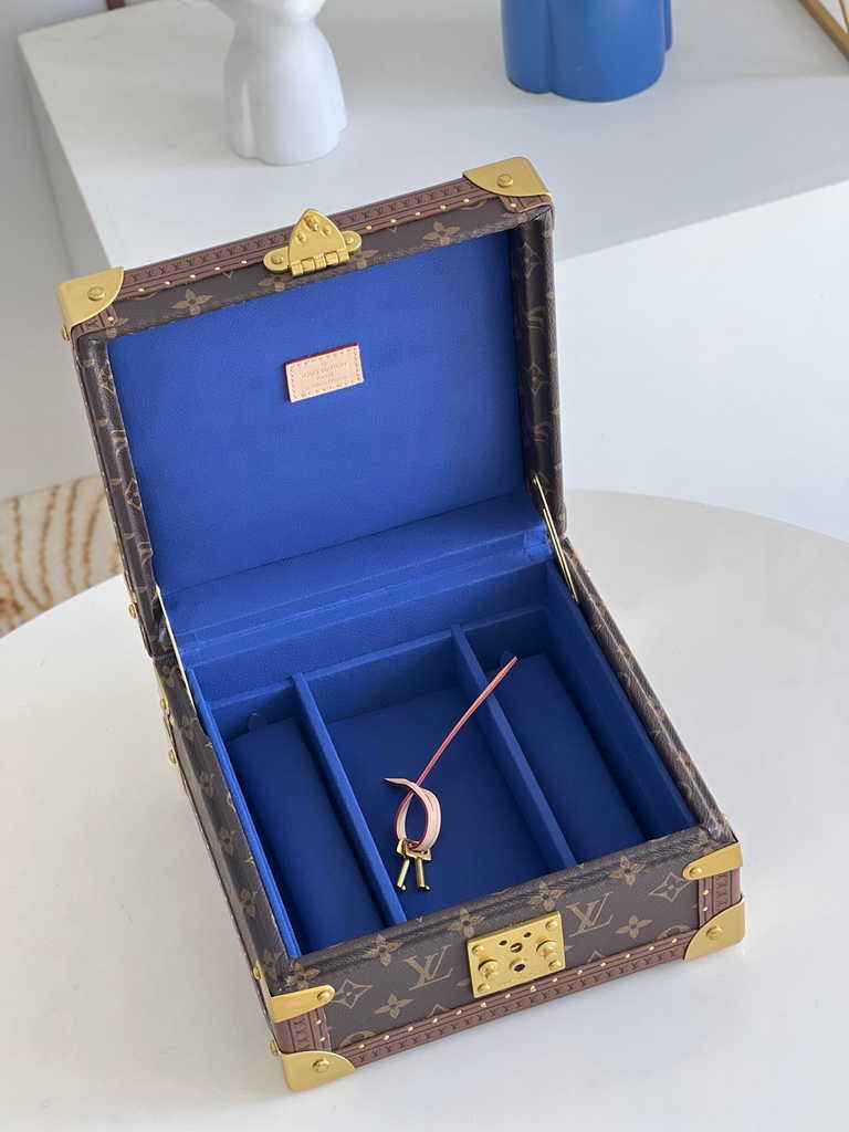 Louis Vuitton Jewelry Box Monogram Canvas M20040 Blue - Default Title - View 2